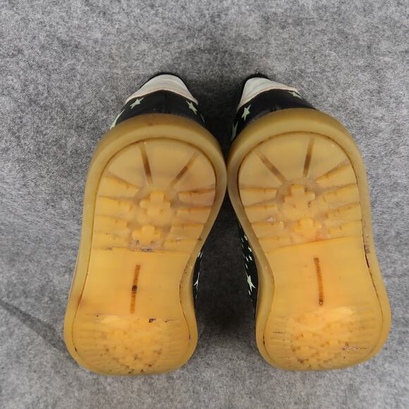 Casual Shoes Mens 44 Sneakers Stars Glow in the Dark Lace Up Trainer Black - Picture 12 of 12